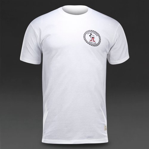 Vans Disney SS Tee White / Black / Red for Men